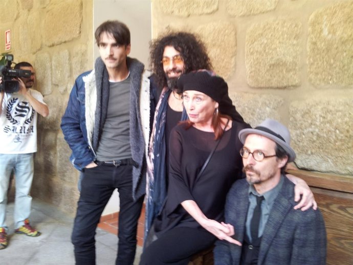 Aitor Luna, Ara Malikian, Verónica Forqué y Fele Martínez