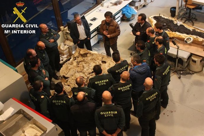 Agentes de la Guardia Civil se forman en DInópolis