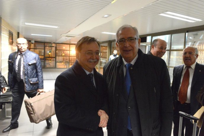 Vivas e Imbroda, juntos hoy en Ceuta        