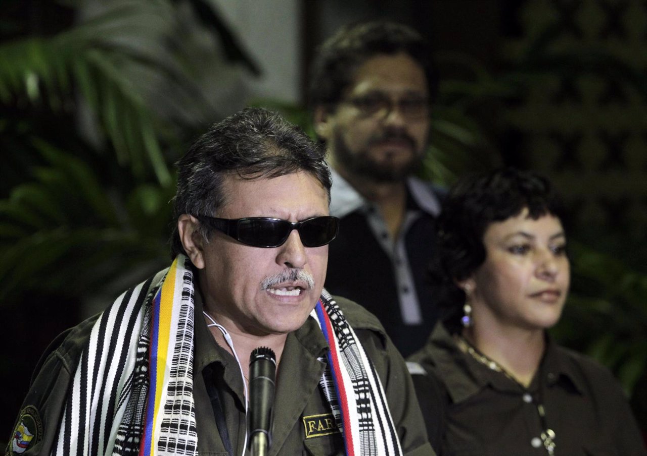 El negociador de las Fuerzas Armadas Revolucionarias de Colombia Jesús Santrich 