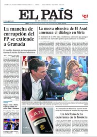 Las portadas de los periódicos de hoy, jueves 14 de abril de 2016