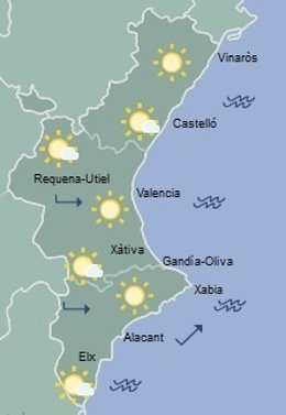 Predicción para este jueves 
