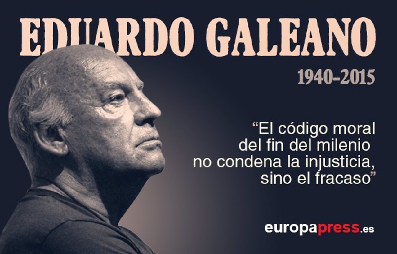 Infografía de las 10 frases de Eduardo Galeano