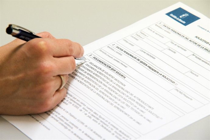 Registro, formulario,