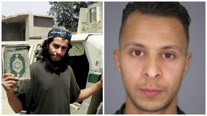 Abdelhamid Abaaoud, Salah Abdeslam, terroristas de París
