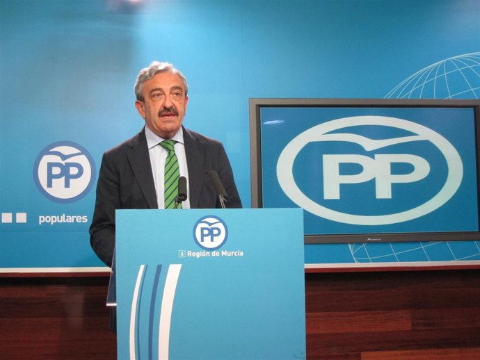 El diputado nacional del PP por Murcia, Andrés Ayala