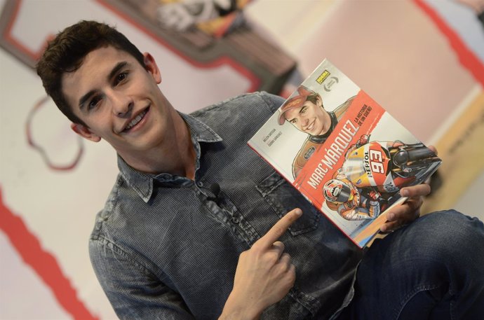 Marc Márquez presenta el cómic La Historia de un Sueño