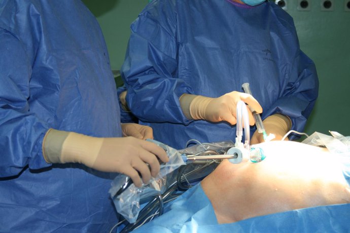 Intervención quirúrgica de una lesión quística de páncreas