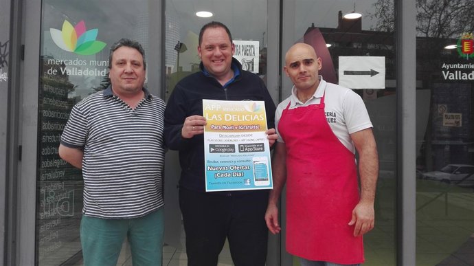 Cartel en el que se promociona la APP