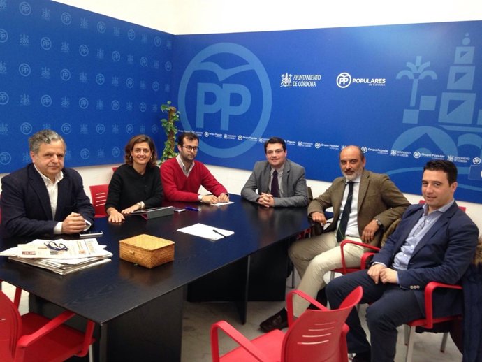Reunión del PP con Aehco