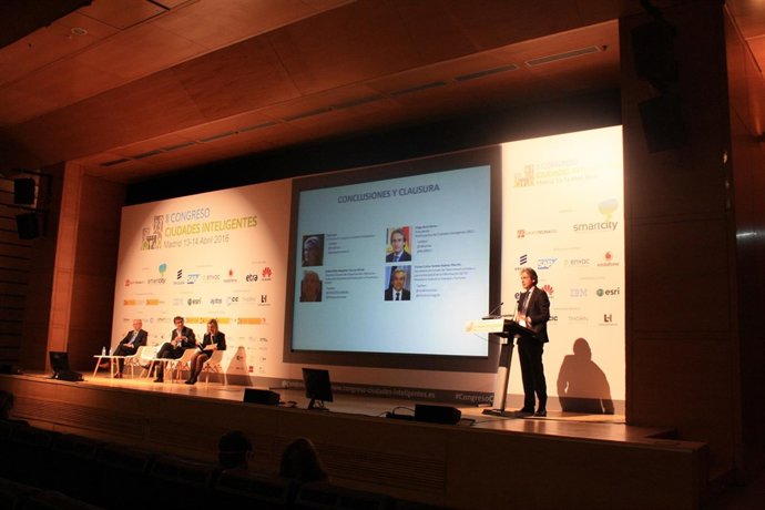 Clausura del congreso de Ciudades Inteligentes 
