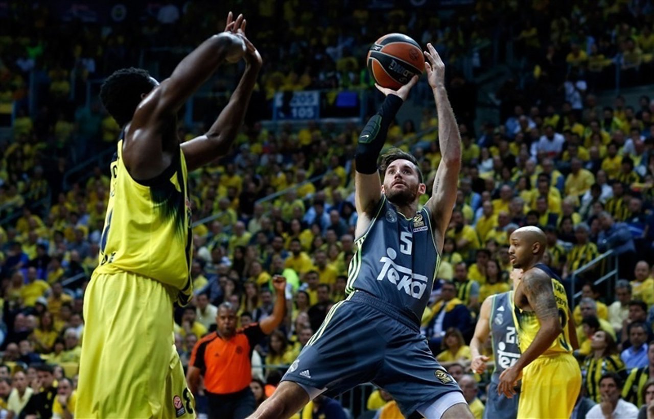 Rudy Fernández, ante el Fenerbahce en cuartos de la Euroliga
