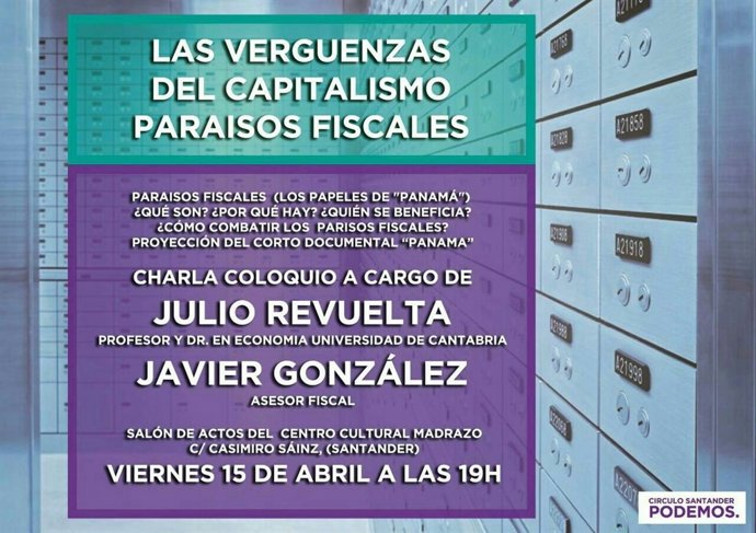 Cartel de la conferencia