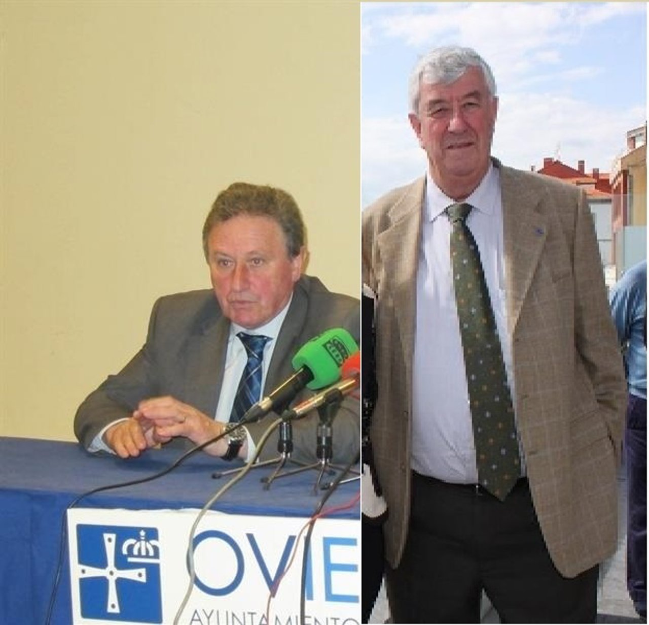 Ramón Artime (izquierda) y Salvador Fernández. 