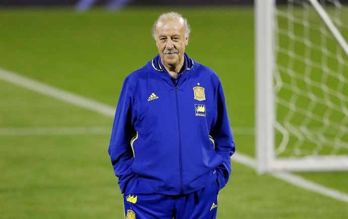 El seleccionador español Vicente del Bosque