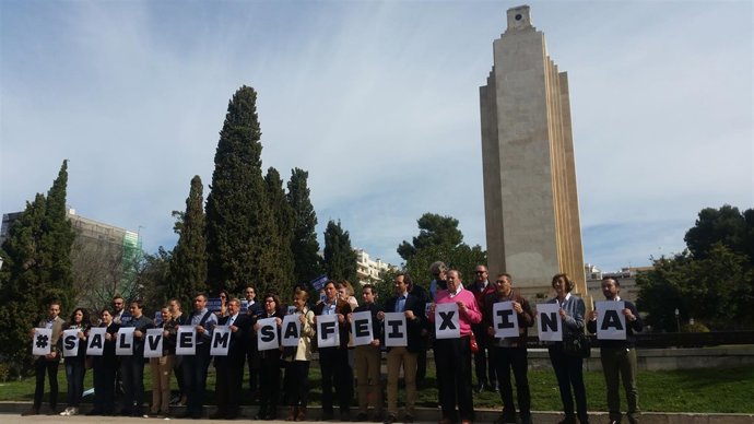 Acto del PP en apoyo a sa Feixina