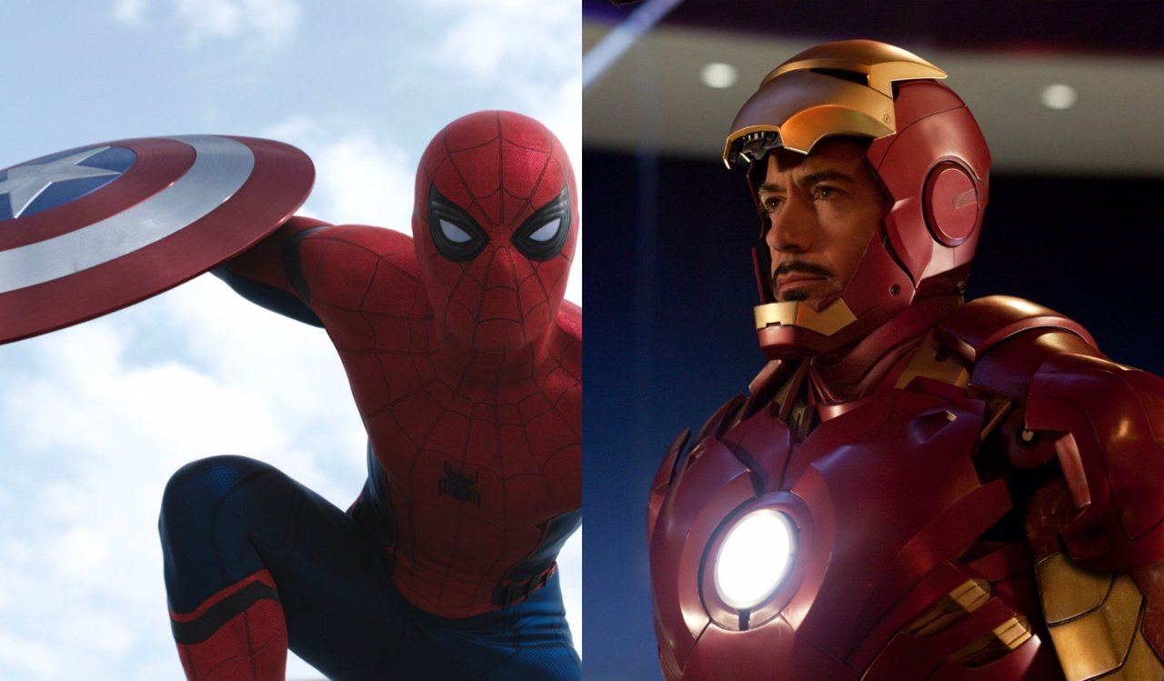 Spiderman y Iron Man