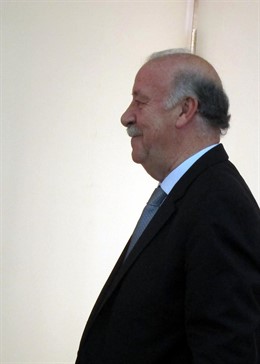 Vicente del Bosque en la Universidad Pontificia de Salamanca