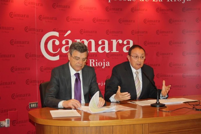 El presidente y el director general de la Cámara de Comercio