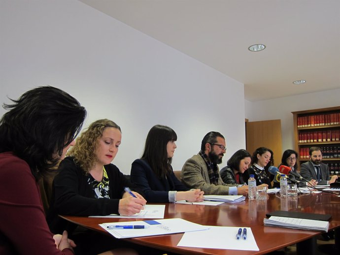 Integrantes de la Comisión de Igualdad del Ilustre Colegio de Abogados de Oviedo