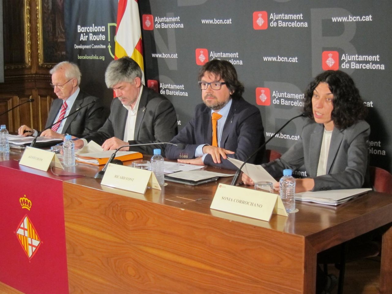 Miquel Valls, Agustí Colom, Ricard Font y Sonia Corrochano (CDRA)