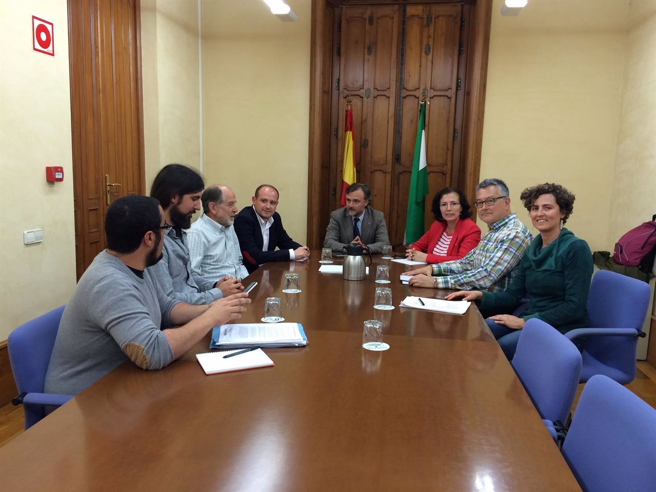 Fiscal, en su reunión con los colectivos ecologistas sobre el Algarrobico