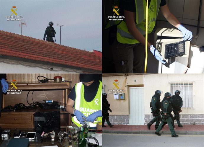 Guardia Civil detiene a una organización peligrosa dedicada a cometer atracos