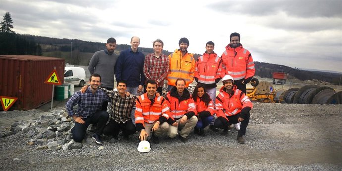 Participantes del programa 'Young Talents' de OHL