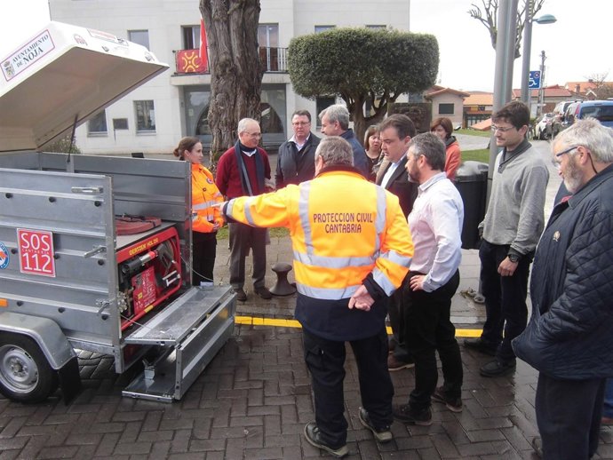 Entrega del equipo de intervención rápida