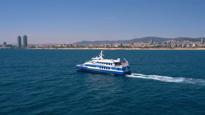 Ferry que unirá Barcelona y Sitges