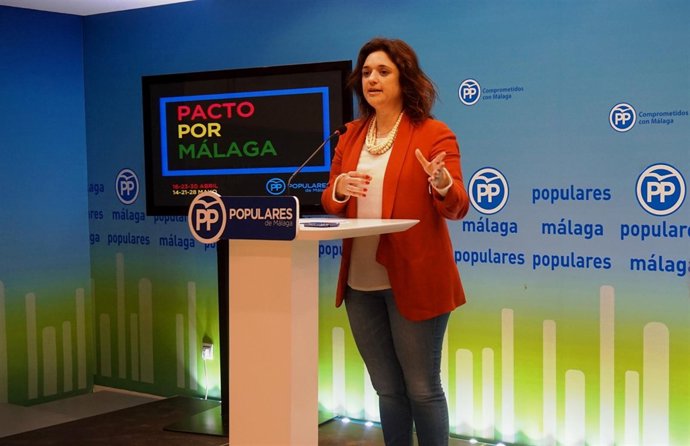 Margarita Del C id, secretaria general del PP de Málaga 