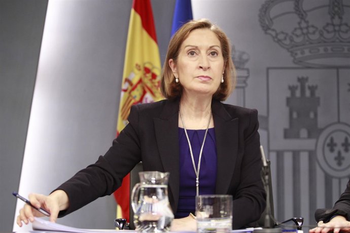Ana Pastor tras el Consejo de Ministros