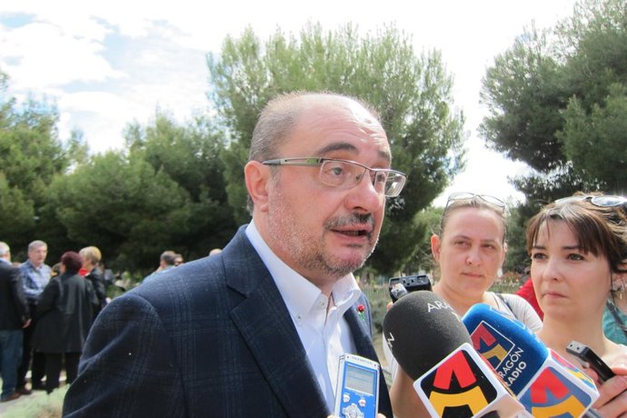 El presidente de Aragón, Javier Lambán.