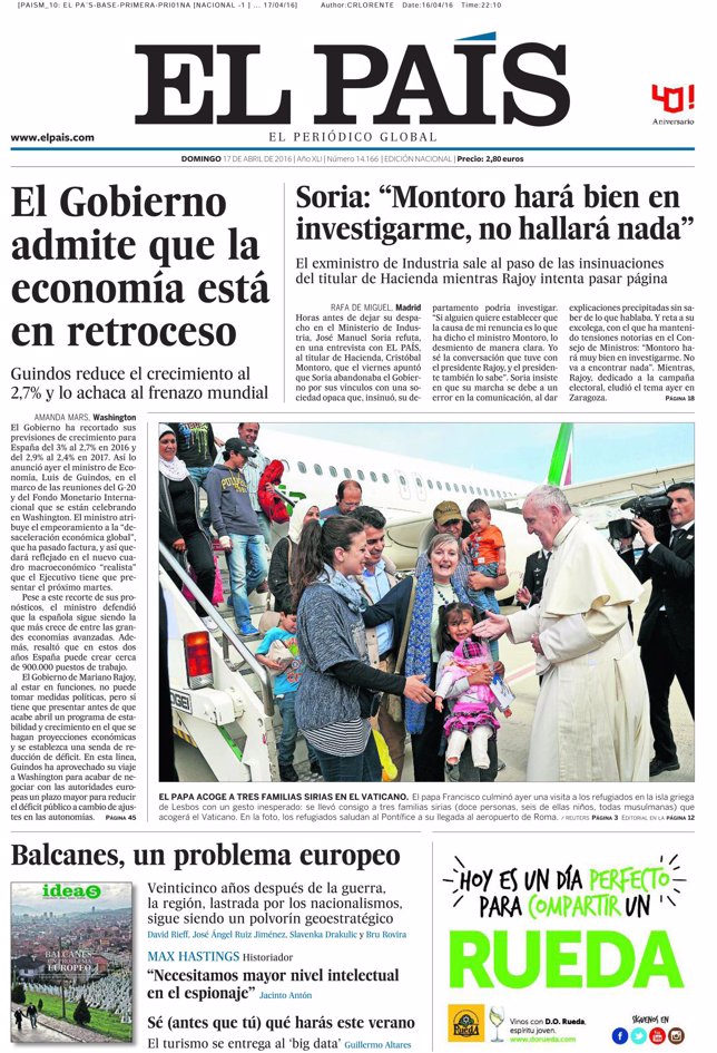 El País 17 de abril