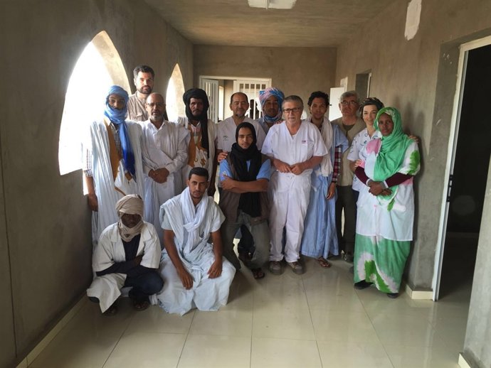 Profesionales sanitarios del Campo de Gibraltar en Mauritania