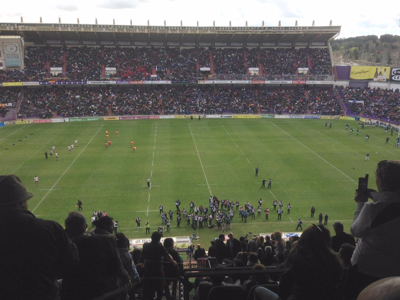 Aspecto del Estadio José Zorrilla, escenario de la final de COPA.