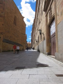 Calle Compañía de Salamanca.