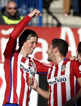 Koke y Fernando Torres, Atlético de Madrid