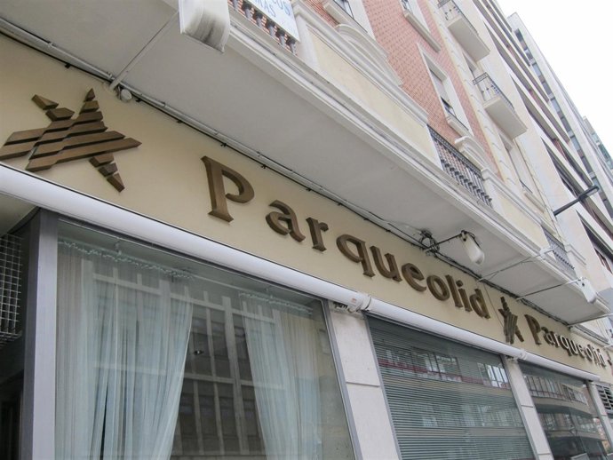 Antigua oficina de Parqueolid en la calle Divina Pastora