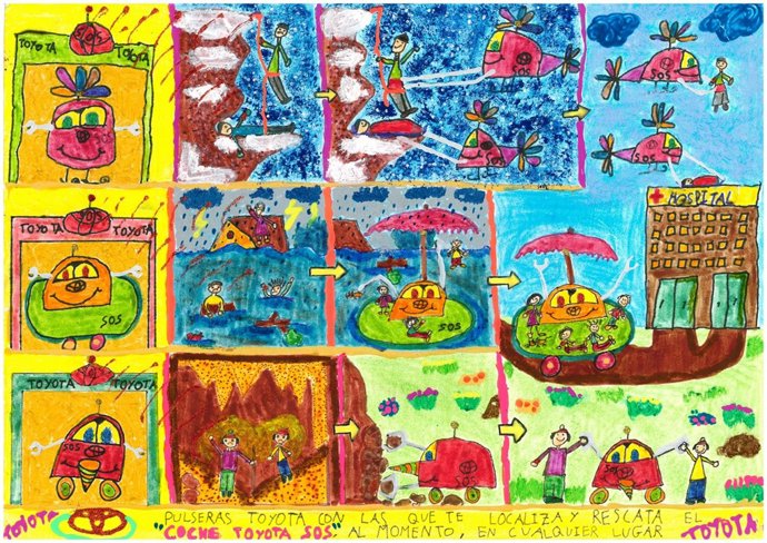 Fase Nacional del concurso de dibujo infantil 'Toyota Dream Car Art Contest' 201