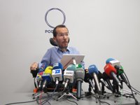 El 'No' al pacto PSOE-Ciudadanos gana por un 88,23% en la consulta de Podemos a las bases