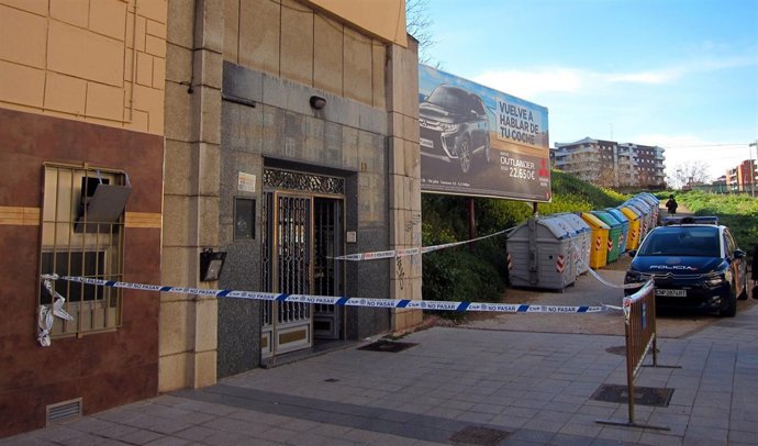 Lugar donde ha fallecido la mujer de 48 años en Salamanca.