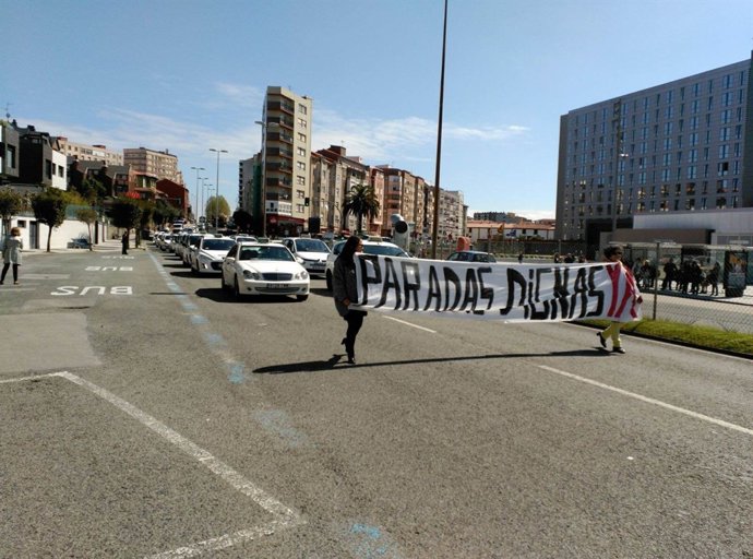 Manifestación taxistas