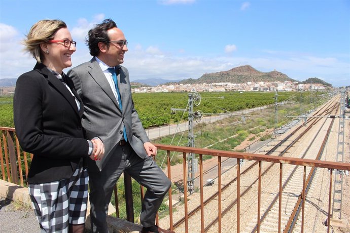 Salvador y Rull visitan las obras del Corredor
