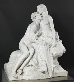 La obra escultórica 'Eclosión', de Miguel Blay