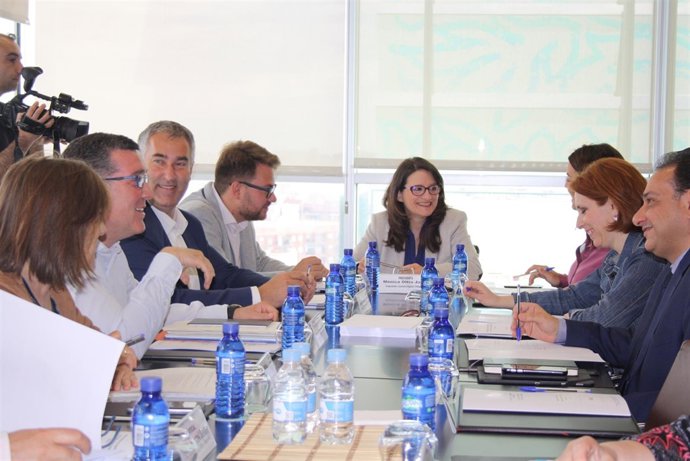 Oltra en la Comisión Interdepartamental para combatir la Violencia de Género