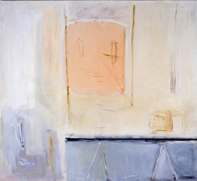 Pintura de Ràfols-Casamada 'El Taller' (1995)