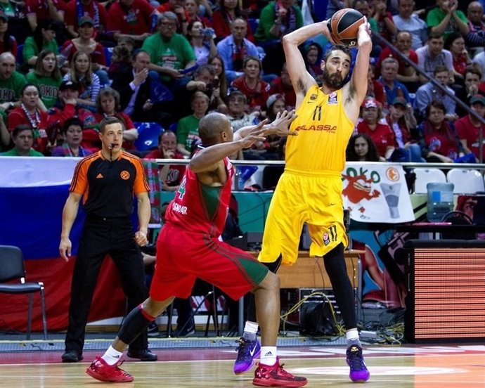Juan Carlos Navarro en el Lokomotiv-Barcelona Lassa
