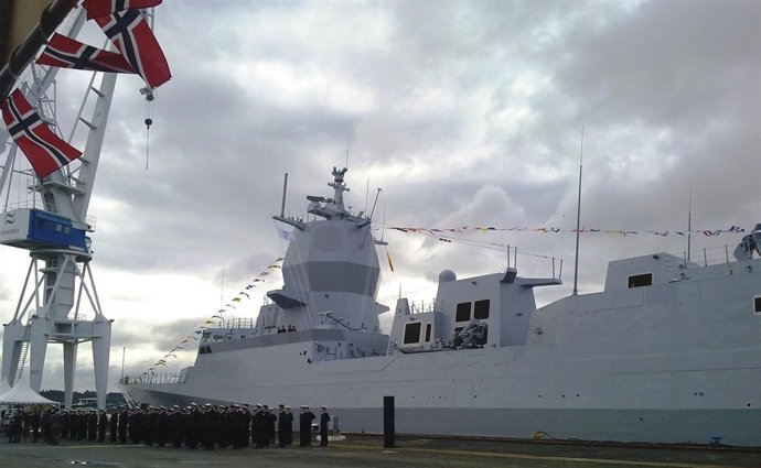 Fragata entregada pro Navantia