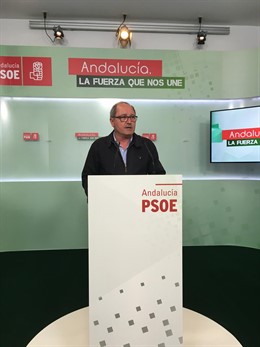 El secretario de Organización del PSOE-A, Juan Cornejo